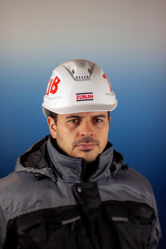 construction worker portrait female