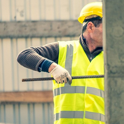 construction worker portrait female